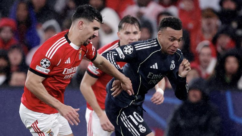 «Бенфика»—«Реал Мадрид»: тартысты ойын күтеміз