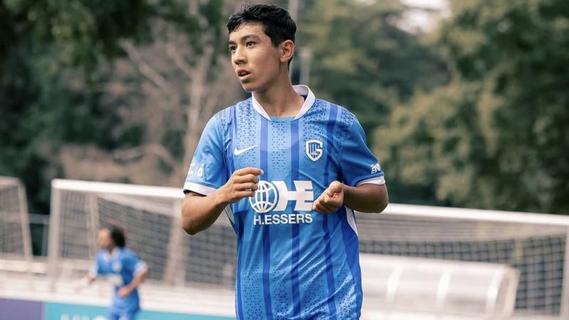 Казахстанский нападающий принес победу бельгийскому клубу