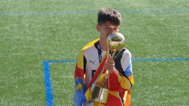 13 жастағы қазақстандық футболшы Испанияның аймақтық құрамасына шақырту алды