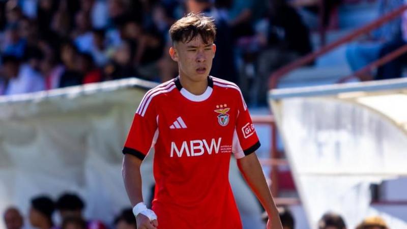 Қазақстандық футболшы «Бенфиканың» жастар командасында гол соқты