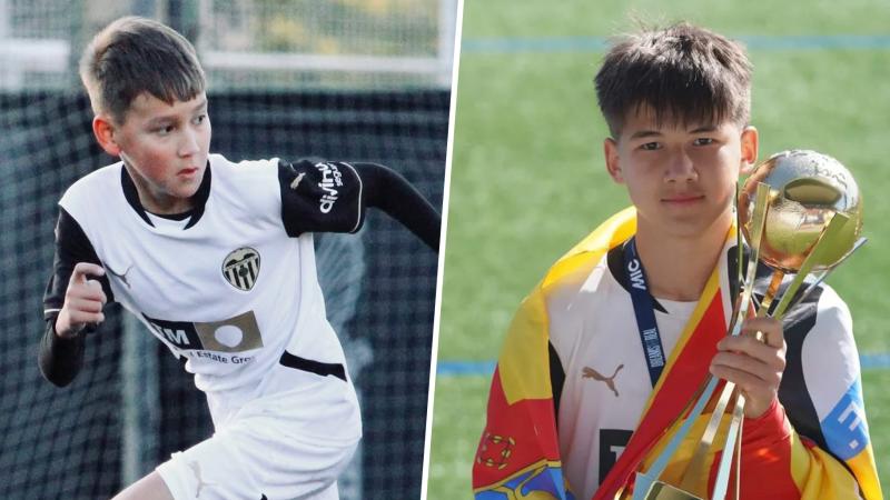 Казахстанские футболисты забивают в «Валенсии»: одни из лучших в академии