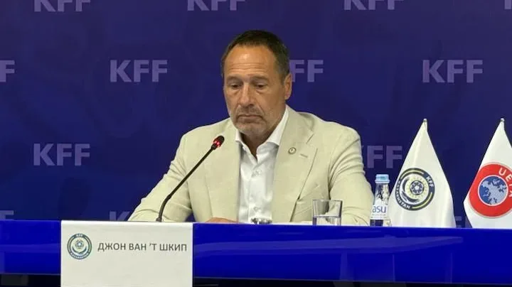 «Казахи – бойцы»: первые слова Джона ван ’т Шкипа на посту главного тренера сборной
