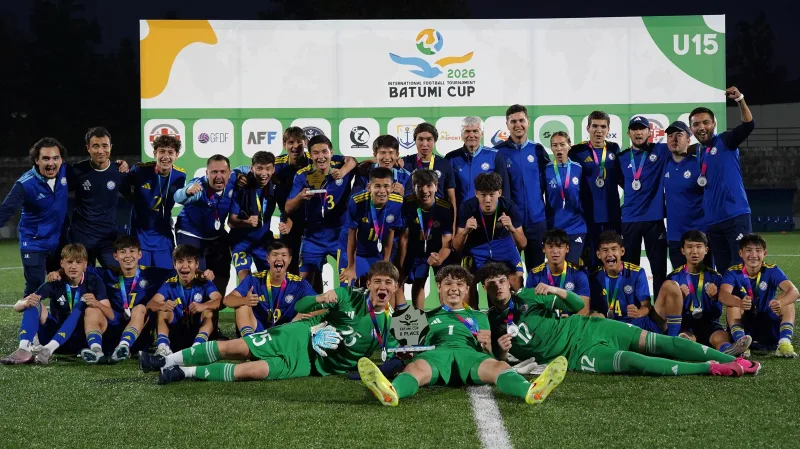 Қазақстан U-16 құрамасы Грузиядағы жарыста «күміс» еншіледі